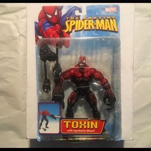 NEW Toybiz Toxin Action Figure, Spider-Man, 2006